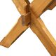 Vintage dining table pinewood 1960 minimalist dining table