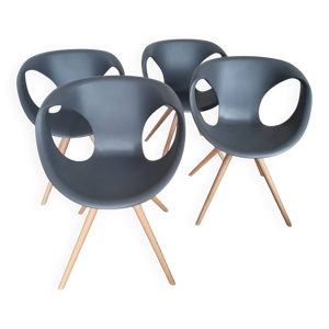 4 chaises Baquet, M.Ballandat - italy