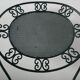 Garden set in wrought iron 60s