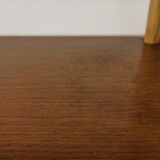 Vintage rattan wall shelf