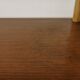 Vintage rattan wall shelf