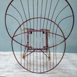 Metal basket Chair years 50