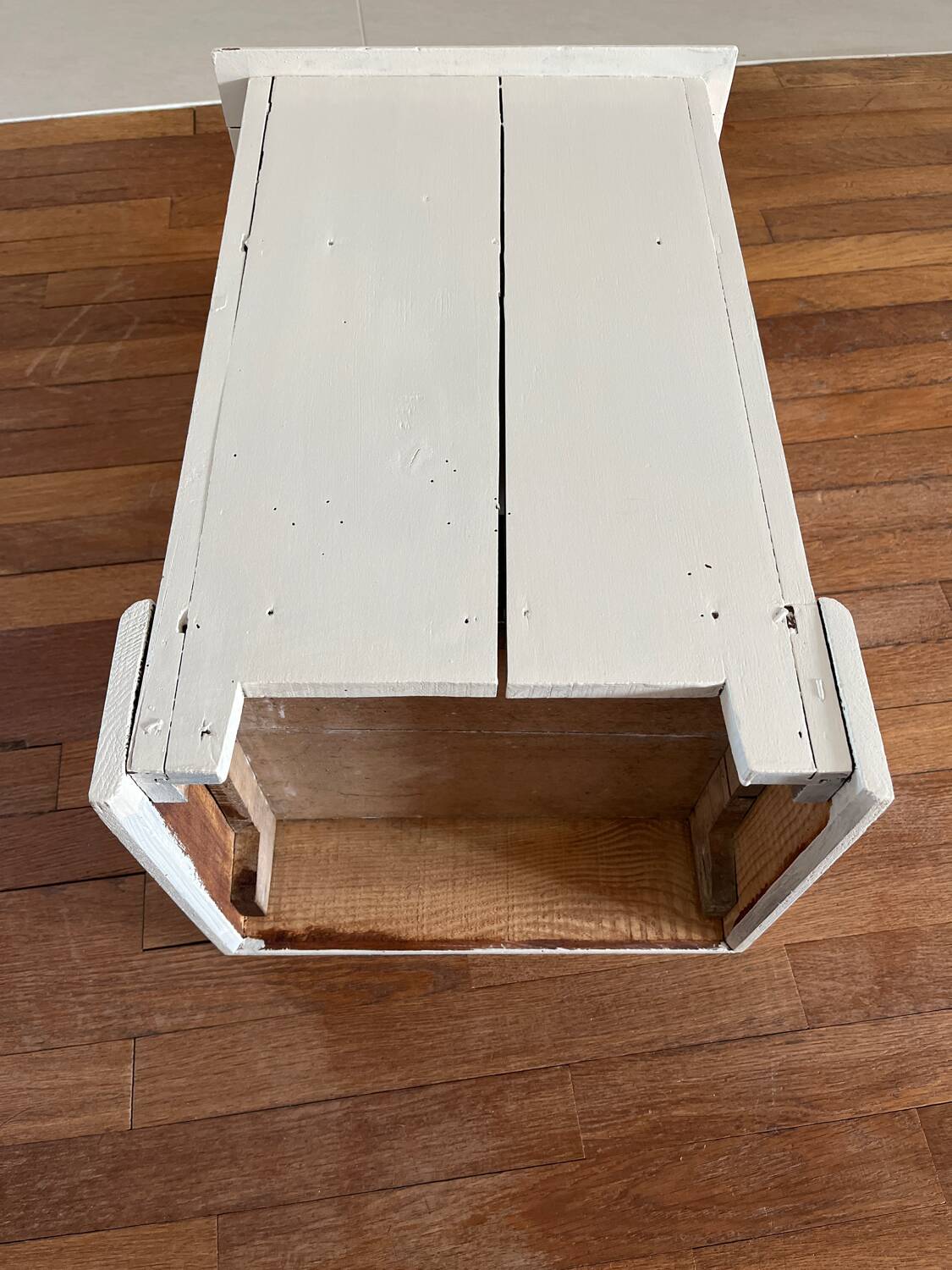 Antique bedside table refurbished