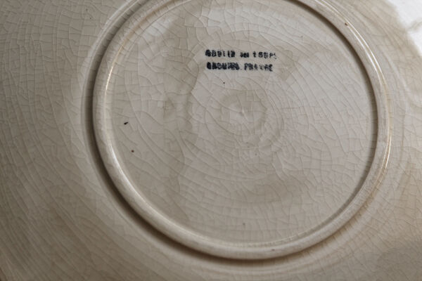 Lot de 10 assiettes à dessert, Moulin des Loups, Orchies