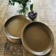 8 flat plates sandstone Sarreguemines collection art workshop 70s