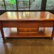 Cocktail coffee table in cherry wood
