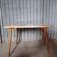 Vintage compass leg table