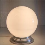 Ceiling lamp opal globe 50s 60s