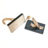 Pair of glasses - gold starry book 1950s 20th century