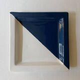 Hand-painted ceramic serving tray or aperitif platter