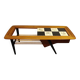 Vintage hidden bar coffee table by Alfred Hendrickx for Belfom, 1950s
