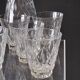 Lot de 8 verres à eaux ou digestif vintage en bon état