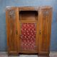 Art Deco library in carved walnut, circa 1930