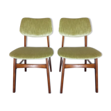 Pair of Scandinavian chairs, 50s