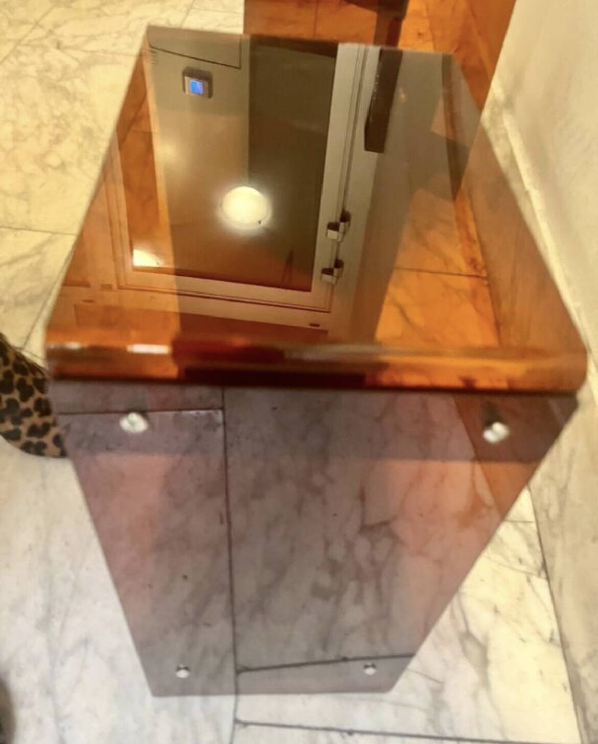 Pair of Roche Bobois bedside tables or sofa ends