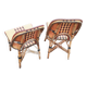 chaise en rotin Drucker