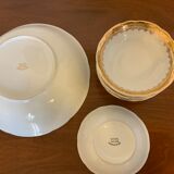 Salad and cups for fruit salad