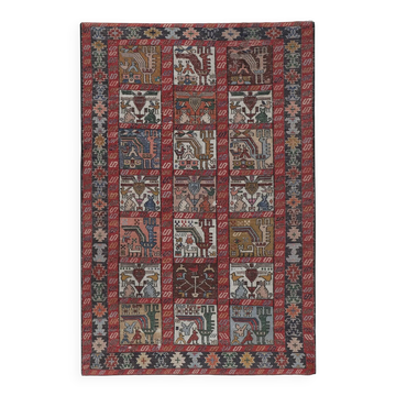 Tapis turc vintage fait main 120x185 cm