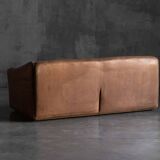 De Sede DS-47 bullhide leather sofa, Switzerland, 1970s