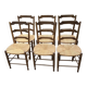 6 oak chairs