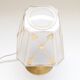 Old glassware lamp
