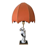 Manufattura Porcellane Artistiche, Hand Painted Italian Porcelain Table Lamp