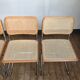 4 chaises Cesca B32 de Marcel Breuer