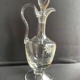 Buire (ewer) blown and engraved crystal – XXth century