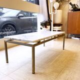 Rectangular coffee table, marble, 1970