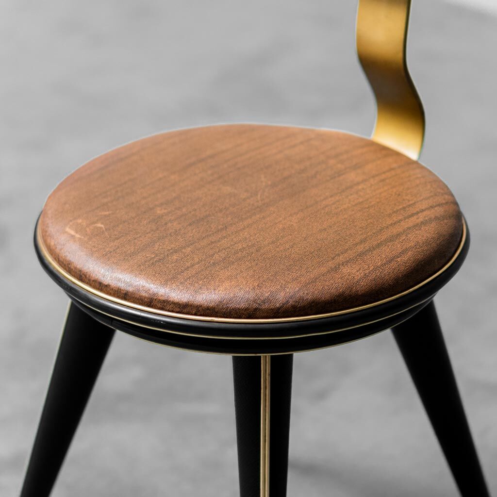 Swivel desk chair eco-leather mascagni 60