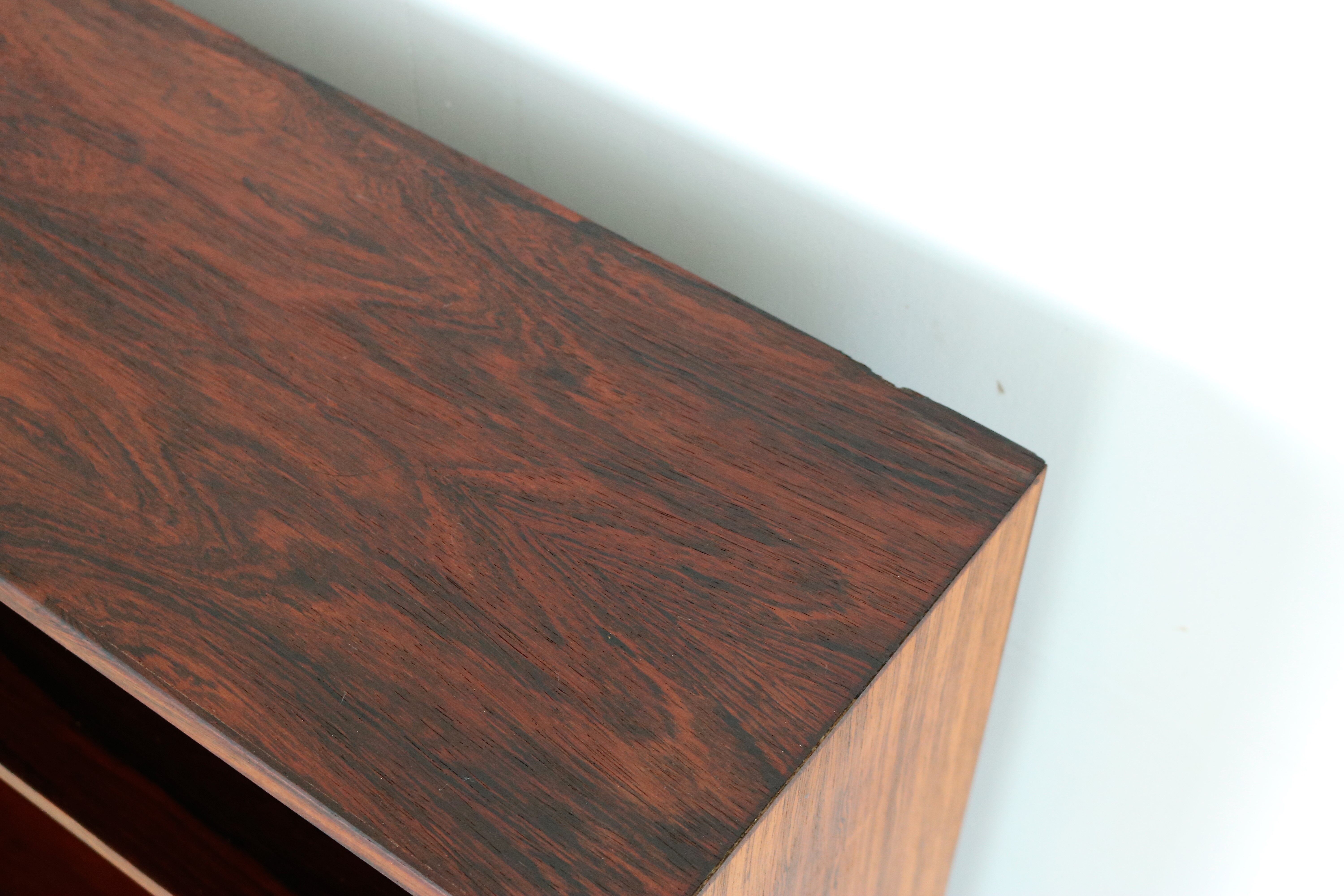 Vintage rosewood bookcase (2)