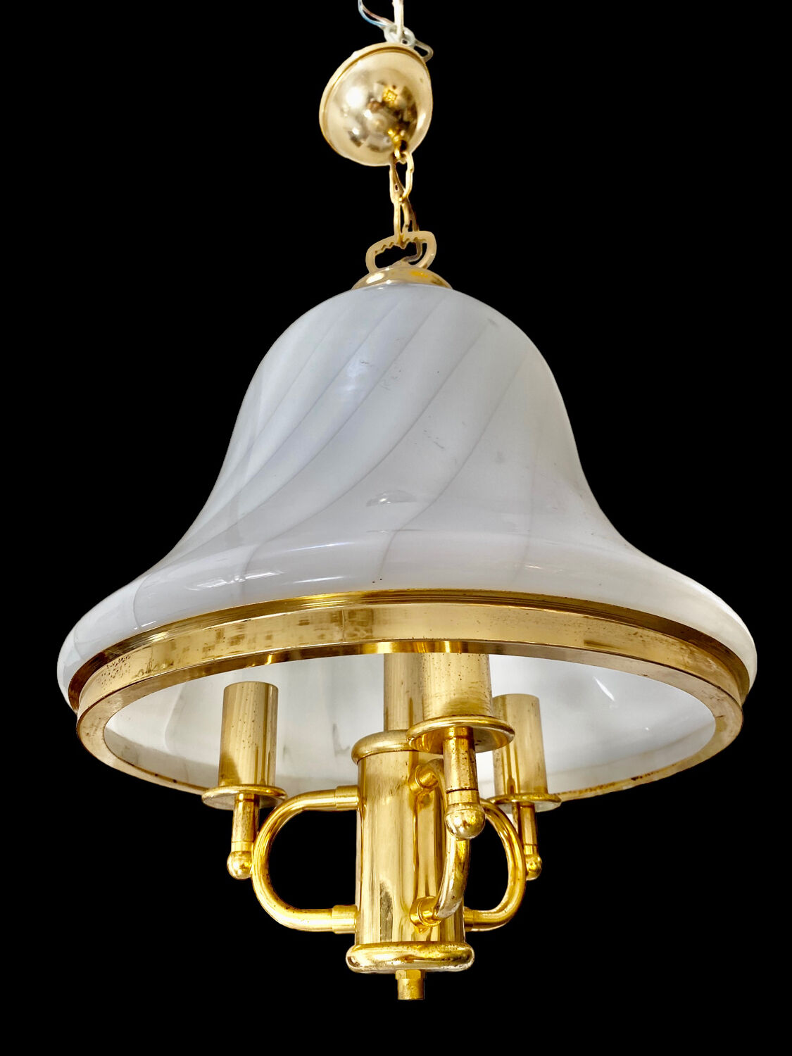 Lustre Vistosi en verre de Murano