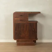 Classic 1930s chest of drawers with asymmetrical design