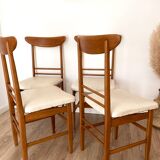 Set of 4 chairs, 1960s
