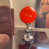 Space age lamp orange