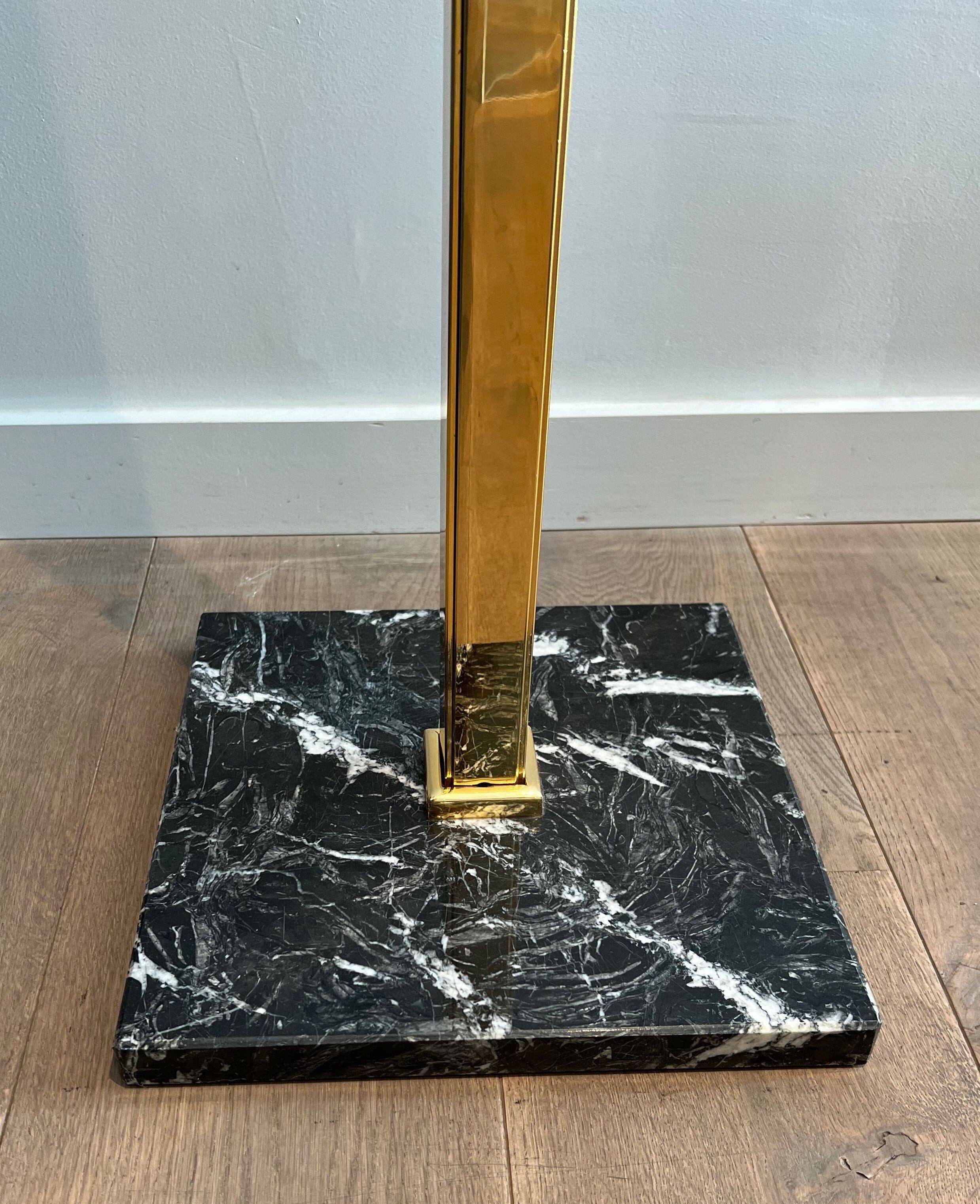 Coat Racks in Brass and Marble