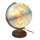 Vintage Illuminated Globe