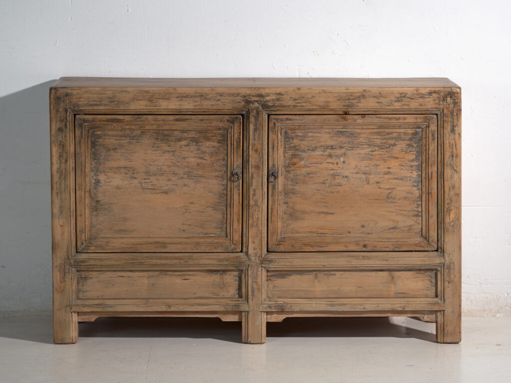 Antique pine wood sideboard – China, circa 1930