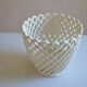 Woven ceramic cache-pot DLG Emile Tessier Pichon Uzès