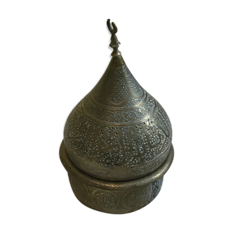 Lampe de table marocaine à pétrole