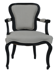 Paire de fauteuils classique