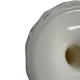 Candle holder in Gien, birds of paradise decor