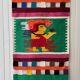 Vintage mexican decorative tapestry