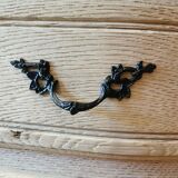 Curved chest of drawers raw oak 3 drawers