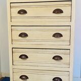 Commode haute type chiffonnier