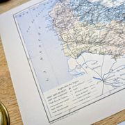 Map of Pas-de-Calais, printed in 1889.