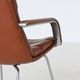 Geoffrey Harcourt pair of armchairs in leather Artifort The Netherlands 196