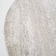 Vintage travertine round dining table, The Netherlands 1970's
