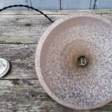 Pink Clichy glass suspension