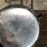 Silver-plated metal jug, Ercuis.